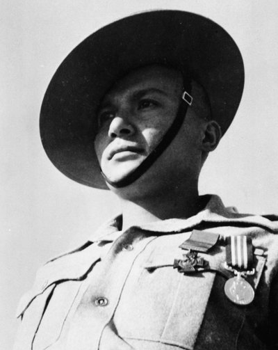 Ritratto del fuciliere Ganju Lama VC MM, 1st Battalion, 7th Duke of Edinburgh